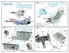 Quinta Studio QD32176 MiG-29A NATO service 3D-Printed & coloured Interior on decal paper (Trumpeter) 1/32